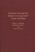 Suicide among the elderly in long-term care facilities