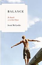 Balance : in search of the lost sense