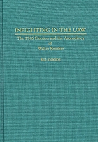 Infighting in the UAW : the 1946 election and the ascendancy of Walter Reuther