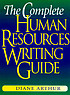 The complete human resources writing guide door Diane Arthur