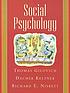 Social psychology 著者： Thomas Gilovich