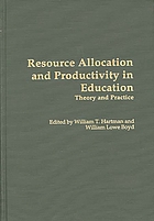 Resource allocation and productivity in education : theory and practice