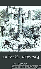 Au Tonkin 1883-1885 : récits anecdotiques