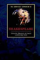 The Cambridge companion to Shakespeare