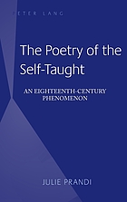 The poetry of the self-taught : an eighteenth-century phenomenon