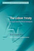 The Lisbon Treaty : a legal and political analysis