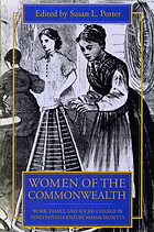 Women of the commonwealth : work, family, and social change in nineteenth-century Massachusetts