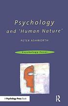 Psychology and 'human nature'