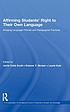 Affirming students' right to their own language... by  Jerrie Cobb Scott 