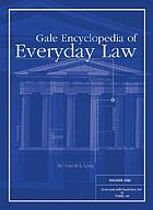 Gale Encyclopedia of Everyday Law Cover Art