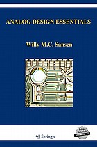 Analog design essentials