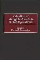Valuation of intangible assets in global operations
