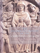 The Oxford dictionary of the Christian Church