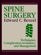 Spine surgery :  techniques, complication avoidance, and management
