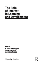 The Role of interest in learning and development