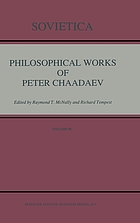 Philosophical works of Peter Chaadaev