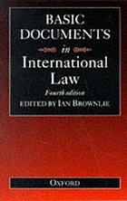 Basic documents in international law