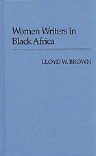 Women writers in Black Africa