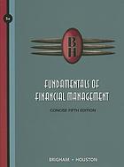Fundamentals of financial management