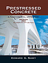Prestressed concrete : a fundamental approach by Edward G Nawy