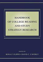 Handbook of college reading and study strategy research