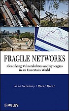 Fragile networks : identifying vulnerabilities and synergies in an uncertain world
