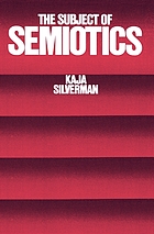 The subject of semiotics