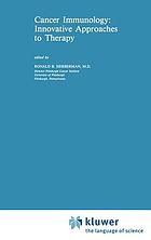 Cancer immunology : innovative approaches to therapy