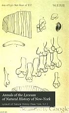 Annals of the Lyceum of Natural History of New-York.