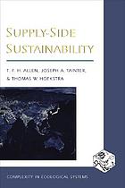 Supply-side sustainability