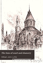 The Inns of court and chancery,