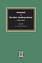 Journal of the Rev. Godfrey Drehr, 1819-1851