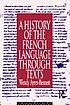 A history of the French language through texts