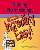 Nursing pharmacology made incredibly easy.