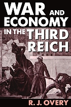 War and economy in the Third Reich