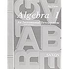 Algebra 1 : an incremental development