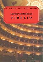 Fidelio : An opera in two acts, vocal score.