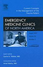 Current concepts in the management of the trauma patient