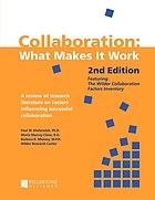 Collaboration--what makes it work