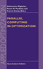 Parallel computing in optimization