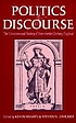 Politics of discourse : the literature and history of seventeenth-century England