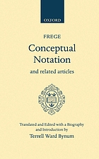 Conceptual notation, and related articles;
