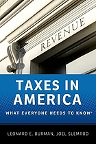 Taxes in America : what everyone needs to know