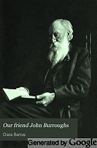 Our friend John Burroughs