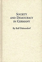 Society and democracy in Germany