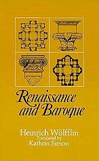 Renaissance and baroque.