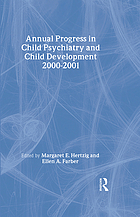 Annual progress in child psychiatry and child development 2000-2001