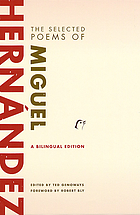 The selected poems of Miguel Hernández