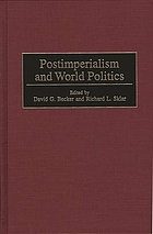 Postimperialism and world politics