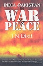 India-Pakistan in war & peace
